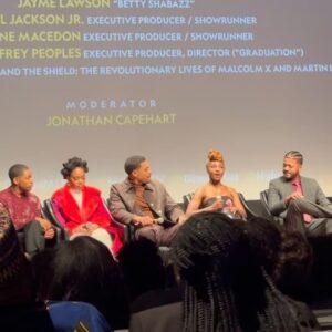 Jayme Lawson Instagram - What an absolute privilege to kickoff this premiere in my HOMETOWN with people I hold dear! ❤️🙏🏾 #Genius MLK/X 

(To my Duke Ellington fam: you have EVERYTHING that you need. And you always have! Love y’all! ❤️)