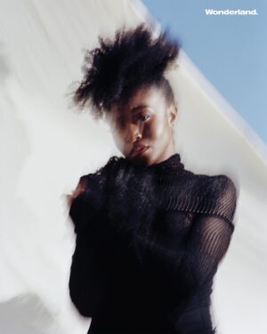 Jayme Lawson Instagram - .WONDERLAND. 

Photography by @guarionex_jr  
Fashion by @______sharifa  
Words by @andreww_wright  
Hair by @cheryltbergamyhair at @exclusiveartistsusing Contents Haircare  
Make-up by @kilprity at @theonly.agency