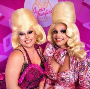 Jaymes Mansfield Instagram - Congratulations to my drag baby @justincasedance for winning Sew Fierce Season 2! 🎉 The first one to win something for the House of Mansfield 🤭❤️ @velarde_designs 

#jaymesmansfield #velardedesigns #sewfierce #outtv #houseofmansfield