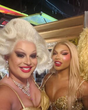 Jaymes Mansfield Instagram - Landed last night and ready for the next gig. Come to @dragbrunchvegas at @senorfrogslv today. Tickets available at vossevents.com 

#jaymesmansfield #lasvegas #señorfrogs #dragbrunchvegas