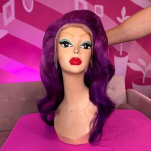Jaymes Mansfield Instagram - I’m on @thepitstop! Go watch on YouTube! Got to play with styling human hair wigs and dyeing them with @got2busa Color Remix! 

Wig by @jaymesmansfieldbeauty 
Dress by @velarde_designs 

#jaymesmansfield #thepitstop #rupaulsdragrace #mtv #wigs #got2b