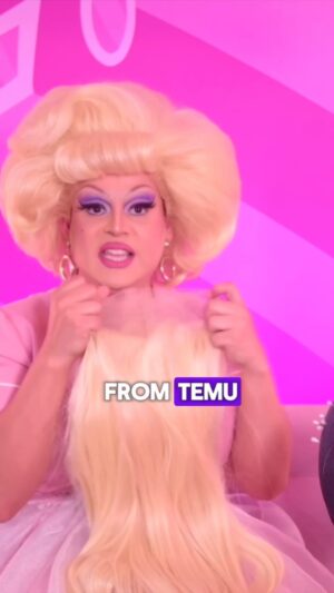 Jaymes Mansfield Instagram - I found a $60 full lace synthetic wig on Temu. Full video on my YouTube channel. 📺

#jaymesmansfield #wig #temu #fulllacesyntheticwig #syntheticwig #temufinds