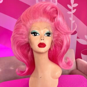 Jaymes Mansfield Instagram - I’m on @thepitstop! Go watch on YouTube! Got to play with styling human hair wigs and dyeing them with @got2busa Color Remix! 

Wig by @jaymesmansfieldbeauty 
Dress by @velarde_designs 

#jaymesmansfield #thepitstop #rupaulsdragrace #mtv #wigs #got2b