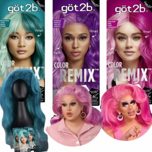 Jaymes Mansfield Instagram - Human hair wigs I dyed and styled that appeared on @thepitstop 

#jaymesmansfieldbeauty #wigs #got2beglued #colorremix #jaymesmansfield #trixiemattel #rupaulsdragrace