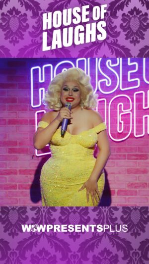 Jaymes Mansfield Instagram - These gays, they’re trying to style me! 🌈💅 @jaymesmansfield joins your favorite LGBTQ  stand-up superstars in #HouseOfLaughs, now streaming on @wowpresentsplus! 

🎤 House of Laughs, hosted by @lawrencechaney, premieres Tuesdays:
🌍 8PM UTC @wowpresentsplusuk 
🇺🇸 12PM PT/3PM ET @wowpresentsplus