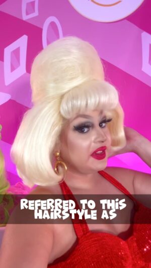 Jaymes Mansfield Instagram - It’s not a beehive mullet 

#jaymesmansfield #jaymesmansfieldwigs #beehive #mullet #hair #wigs #wig #hairstyles #modernvintage #sixties #sixtiesstyle #60s #bighair