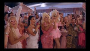 Jaymes Mansfield Instagram - I’m on @streamonmax again! New episode of @trixiemotel now streaming. 

My dress by @velarde_designs 

#jaymesmansfield #trixiemotel #streamonmax #trixiemattel #giagunn #velardedesigns