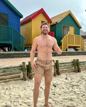 Jaymes Vaughan Instagram - I’ve never had the chance to put my feet in the Indian Ocean until here in Cape Town. Then I saw the flag with the shark on it…and well, I’ve still never put my feet in the Indian Ocean.