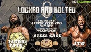 Jayson Paul Instagram - Tomorrow I reclaim my Heavy Weight Title in my first ever STEEL CAGE MATCH. 
Everyone in attendance Get your 📷 out Tomorrow 
THA GAWD is climbing to the TOP 🤟🏾🤟🏾
#JAYTHAGAWD