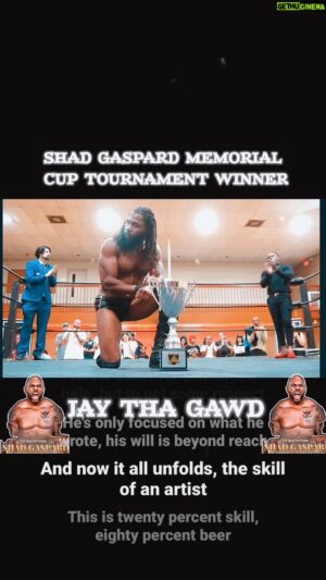 Jayson Paul Instagram - A night I will never forget for the rest of my life!
1 Night 
3 opponents 
1 Trophy ........TO BE CONTINUED 

#wonthedoit🙌 #allthetyme
#CRYMETYME4LIFE #jaythagawd