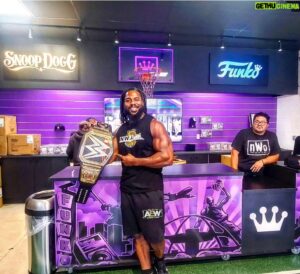 Jayson Paul Instagram - Shout Out to the FAM at THA DOGG HOUSE ! 
Brand new Location in Inglewood! 
We gotta work on getting that Funko CRYME TYME PoP! I ; ) 
#funkopop #wrestling #AEW #WWE #NWA 
#JAYTHAGAWD #losangeles #california