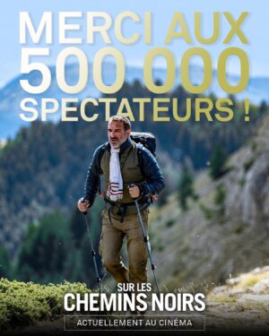 Jean Dujardin Instagram - ♥️🙏 #surlescheminsnoirs @denis_imbert_ #sylvaintesson @jonathanzaccai @iziamusic @josephinejapy @dupereyanny @dylan_robertofficiel @olivier.charasson @wdewitmusic @radarfilms_clementmiserez @apollo_distrib @tf1_studio photo@thomasgoisque