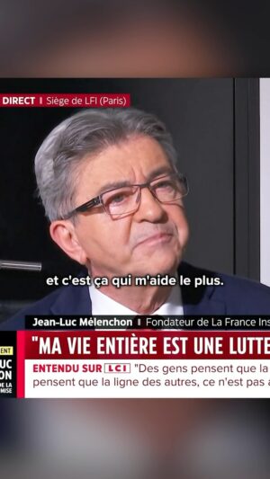 Jean-Luc Mélenchon Instagram - Ils peuvent m’insulter de tous les noms, cela ne fera jamais de moi ce qu’ils souhaiteraient que je sois.