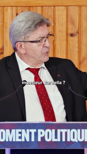 Jean-Luc Mélenchon Instagram - Le RN a le même programme que les néolibéraux, avec une crème raciste sur le dessus.