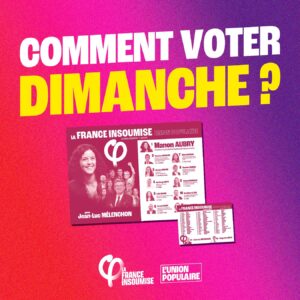 Jean-Luc Mélenchon Instagram - 🤔 « Comment voter ce dimanche pour la liste France insoumise - Union populaire ? »

On vous explique comment faire étape par étape.