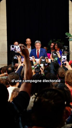 Jean-Luc Mélenchon Instagram - La gauche unie a sauvé la République. Elle peut commencer l’œuvre écologique et sociale dont notre peuple, notre époque, notre monde, notre Europe ont tant besoin.