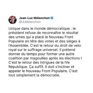 Jean-Luc Mélenchon Instagram - 