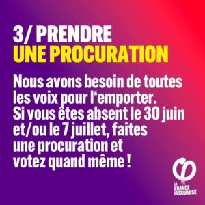 Jean-Luc Mélenchon Instagram - 🔴 "Bonjour, je souhaite vous aider à battre l'extrême droite. Comment faire ?"

➡️ Vous êtes nombreuses et nombreux à nous poser cette question.

✅ On vous donne 5 idées (liens en story)

#NouveauFrontPopulaire
