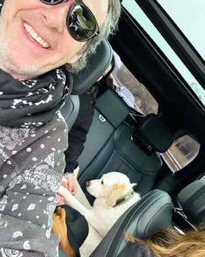 Jean-Luc Reichmann Instagram - 🐶 1er week-end cool depuis l’année dernière ‼️… 🐾
Yesssss ❤️🦋
Coooool 👍