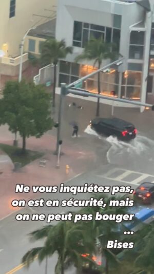 Jean-Luc Reichmann Instagram - Ne vous inquiétez pas, on est en sécurité, mais on ne peut pas bouger.
Bises