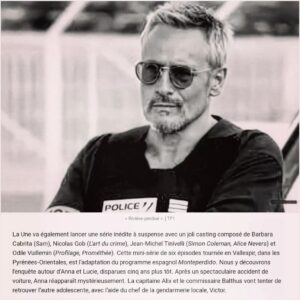 Jean-Michel Tinivelli Instagram - Rivière perdue le 11 janvier sur @tf1  hâte de vous retrouver #serie#tv#film#thriller#polar#aventure#suspense#enquete#action#nature#occitanie#pyrenees#pyreneesorientales#valespir#vallee#montagne#bonnejournée#buongiorno#pace#salute#forza#goodvibes#lovemyjob#terencefilm @banijayfrance @banijaygroup @jcdelpias et toute la team artistique, technique, Prod …. #❤️❤️❤️#merci