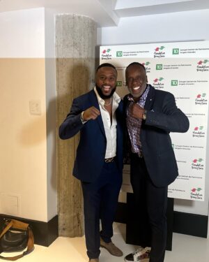 Jean Pascal Instagram - With Mr. Collect @thierry_collect. @fondationbrunysurin 5@7. You can make a positive impact on the world when you maintain your equanimity, resilience. recovery, and renewal as
strong and positive.