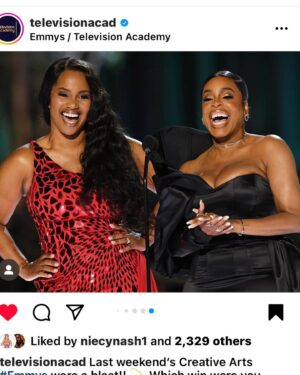 Jeanette Branch Instagram - Thank you @televisionacad ❤️❤️

#Emmys #CreativeEmmys #Presenters #Honored #Awards #Stunts #NiecyNash #jjthatstuntchick #televisionacademy