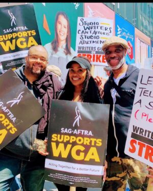 Jeanette Branch Instagram - Union Strong. Yesterday was a day indeed #WGA #SAG