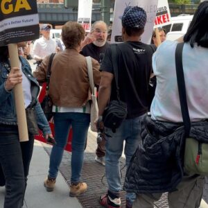 Jeanette Branch Instagram - Union Strong. Yesterday was a day indeed #WGA #SAG