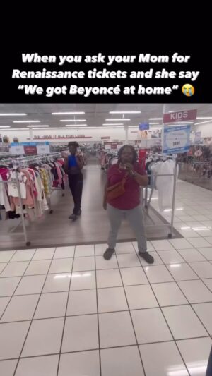 Jeanette Branch Instagram - 😂😂😂😂 It’s the “walk off”  for me. 

Side Note: I LOVE people that cut up like this in stores.