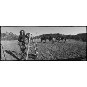 Jeff Bridges Instagram - Lorey Sebastian - a wonderful person & amazing photographer has left the set. Love & miss you Lorey.