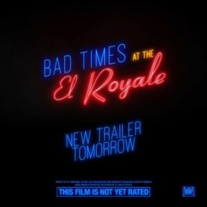 Jeff Bridges Instagram - All roads lead here. New trailer tomorrow. #ElRoyaleMovie