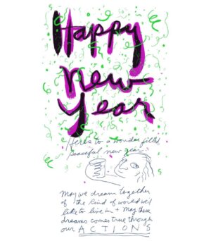 Jeff Bridges Instagram - May we dream together of the kind of world we’d like to live in & make these dreams come true through our actions. Wishing everyone a Happy New Year! More @: jeffbridges.com/latest