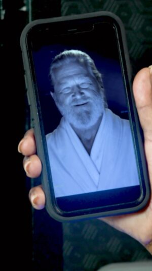 Jeff Bridges Instagram - >◎//: Incoming transmission from Kevin Flynn: TRON Lightcycle / Run presented @enterprise invites you to step inside the Grid. Are you ready to race? 🥏 #Disney #DisneyParks #DisneyWorld #MagicKingdom #TRON #JeffBridges #RollerCoaster