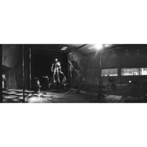 Jeff Bridges Instagram - I can't believe it's been 10 years since @marvelstudios kicked it off with #IronMan...what a ride! I hope you all enjoy these photos from the set.  I wanted to give you a bit of a peek behind the curtain with our Director @jonfavreau and @robertdowneyjr.
