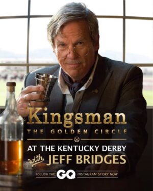 Jeff Bridges Instagram - I’m taking over @GQ’s Instagram Story! Follow along for live updates from #Kingsman’s
 day at the #KentuckyDerby.
