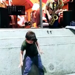 Jeff Garlin Instagram - How I feel today!  Repost from @thejazzestate
•
Seven-year-old Bautista Vangard dancing recently to saxophonist Yamile Burich in Buenos Aires. via @dusttodigital
