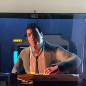 Jeff Garlin Instagram - @ronnychieng sent this to me. In 1997 I recorded the part of Lt. Guzza in the Blade Runner computer game. I loved doing the recording and playing the game. So fun. Ronny somehow is playing a Windows 98 game right now. #bladerunner