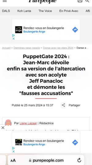 Jeff Panacloc Instagram - #jeffpanacloc #polemique #jeanmarc #dals #altercation