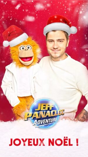 Jeff Panacloc Instagram - Passez un Joyeux Noël les copains !
Prenez soin de vous et de vos proches.
N’oubliez pas d’insulter le premier qui dit Noyeux Joël !
Et merci encore pour ce beau cadeau de noël avant l’heure 🙏🏼
Love You ❤️🙃

#nouveau #spectacle #rollercoaster #jeffpanacloc #jeffpanaclocadventure #ilestcontent #adventure