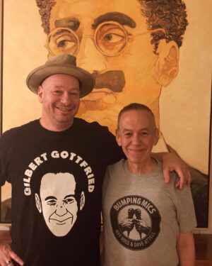 Jeff Ross Instagram - Happy birthday wherever you are Gilbert ! ❤️ WHAT’S YOUR FAVORITE GILBERT MOMENT?
