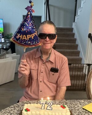 Jeff Weldon Instagram - Happy Birthday pops! I’m so glad that I convinced my parents to settle down in New Braunfels to be closer to us. Dad— thanks for just being you. You’ve passed down your sense of humor not only to me, but also your grandson Winston— the Weldon boys love to laugh, be goofy, and have a great time! Here’s to you being 72 and young at heart! Love you Dad! Oh, and thanks for being a good sport and rocking the balloon that Winston picked out for you at H‑E‑B!