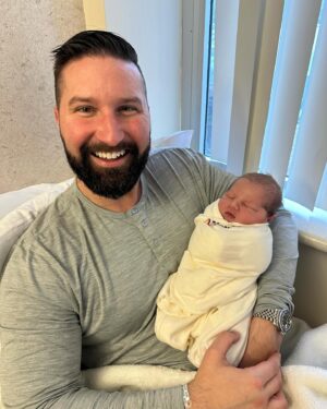 Jeff Weldon Instagram - Theodore Jeffrey Weldon blessed the world with his grand appearance on 12:19PM 12/4/23– weighing in at a healthy 7lbs 12oz and measuring 20.25in. 

The Weldon Family becomes four! We cannot be more thrilled for the addition of baby Theo and this next adventure together as a family. The Weldon boys are taking over this house! I’m beyond grateful that Danielle and Theo are both healthy and home. Theo was eager to enter into the world— seriously eager— 2 pushes and this guy was here and ready to party! Thank you to our physician and all the wonderful nurses and staff at Methodist Hospital San Antonio. We welcome and present to our family and friends, our son, Theodore Jeffrey Weldon 💙