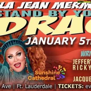 Jeffery Roberson Instagram - I’m going to the GAYEST places on earth! FORT LAUDERDALE and PALM SPRINGS! I will be doing STAND BY YOUR DRAG @sunshinecathedral in Fort Lauderdale on January 5! Tickets at eventbrite.com Then I will be doing VJM’s KASSEROLE KIKI at the Sonoran in Palm Springs, Jan 11, 12, 13! Tickets at ptown2palmsprings.com Be gay and say “heyyyyyyyy!” #gayfortlauderdale #gaypalmsprings #gaygaygay #busyentertainerlady