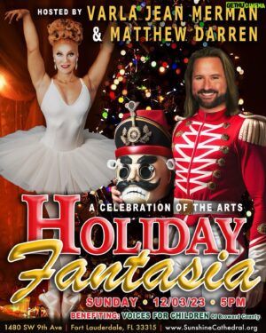 Jeffery Roberson Instagram - Fort Lauderdale! Holiday Fingers! I mean, HOLIDAY FANTASIA! An amazing holiday concert presented by the gorgeous and talented @matthewdarrenmusic is this Sunday! December 3rd at @sunshinecathedral Go to sunshinecathedral.org for info! #holidayfantasia #fortlauderdalechristmas