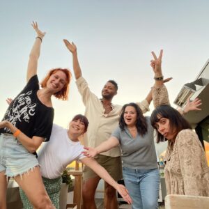 Jeffrey Bowyer-Chapman Instagram - it was my birthday, and i love my friends very much🏝️🌊🩵 xoJBC @casadelupemalibu
