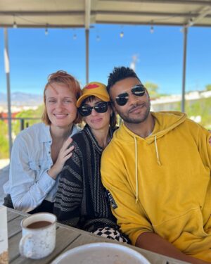 Jeffrey Bowyer-Chapman Instagram - Dream weavers 🌵🤍🤍🤍🛸
