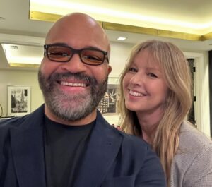 Jeffrey Wright Instagram - That’s all, folks. Really, this time. NAACP awards was the last of the last for @americanfictionmovie. So one more hat tip to the dedicated, hustling folks who propped me up over the past few months…sometimes Weekend at Bernie’s-style. I’m indebted. Core squad, in order of appearance…

cornerman for 26 yrs - @mrjimmydarmody 
publicity chaos controller - @sbarr06 (plus 24-hr Tamera & Saloni & Sydney)
style council chief - @mrmontyjackson 
📷 - @alexshibutani 
📹/smile council - @maiashibutani 
head/face grooms - @janicekinjo 
stylistic asst - @whyjakemitchell 
head/face grooms - @kristenebmakeup (w/ assistance from Sophia the Wonderful)
[@eliven.q, @thejennysauce, @nicoleellemakeup, @a.manda.day no pix.😢 You are missed!!]
🚙 - Daytime Glen
🚙 - Nighttime Jorge
stylistic asst - @allzedetails 

We made it. Team game. 

THANK YOU, ALL!!! 🤙🏽

And thank you @zegnaofficial and @oliverpeoples for the last look! 👌🏽
