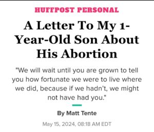 Jenna Doolittle Instagram - We have decided to share our very private story publicly. We hope you will read with an open heart. 

https://www.huffpost.com/entry/abortion-dobbs-scotus-chromosomal-abnormality_n_66314498e4b0849b2edd4256
*** Link to story in my bio. 

If you feel compelled, please make a donation to Planned Parenthood. Abortion is healthcare.