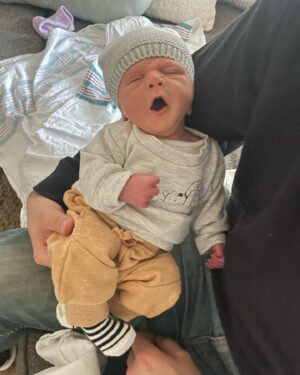 Jenna Doolittle Instagram - ✨We welcomed our sweet boy Kingston Joseph Tente into the world on 2/19 at 8:49pm, weighing 7lbs 4oz & measuring 20 1/2 inches long. I truly don’t know how to share our absolute joy. We are over the moon in love. ❤️

✨He’s named Kingston after the town where @matttente & I met & where my family has lived in for generations. Joseph in honor of Matt’s dad, Dennis (his middle name), and for those of you who don’t know, my husband’s last name is Tente. 🤗

While he arrived via C-section, which wasn’t the plan, both of us are doing great! 

Thanks to all in advance for the love & support. We are so grateful & so so happy xx . ❤️